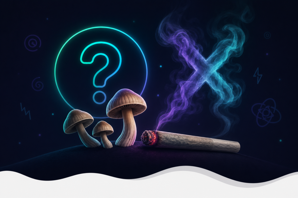 can you smoke shrooms