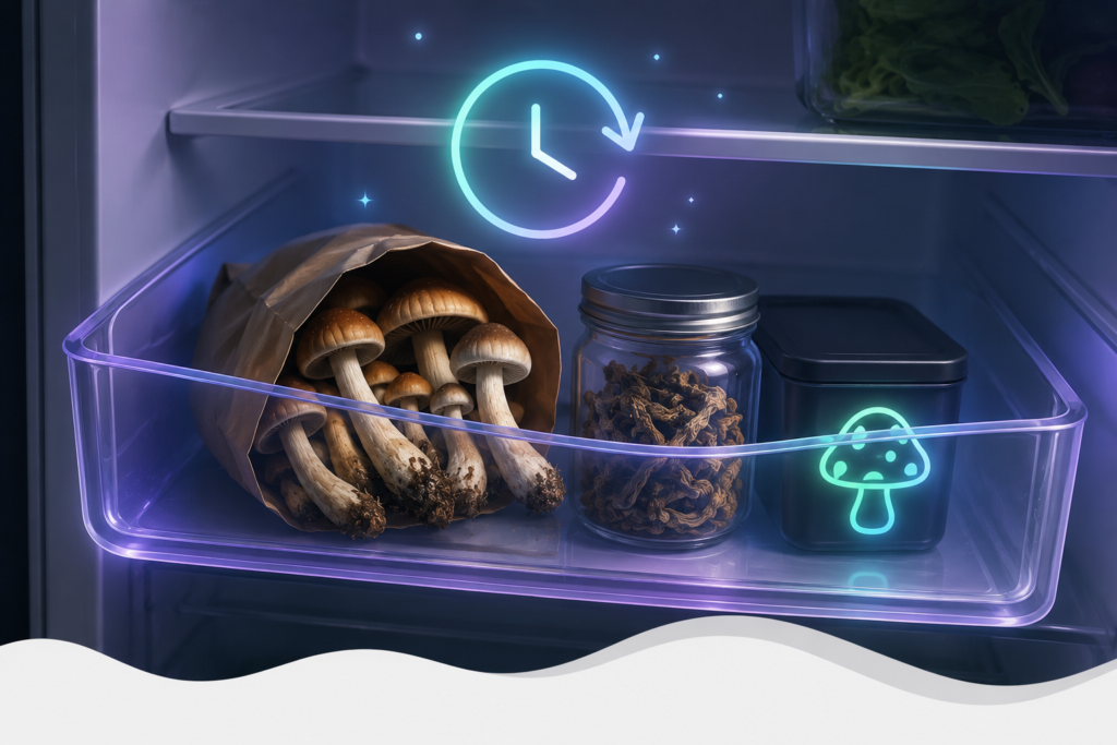 how long do mushrooms last in the fridge