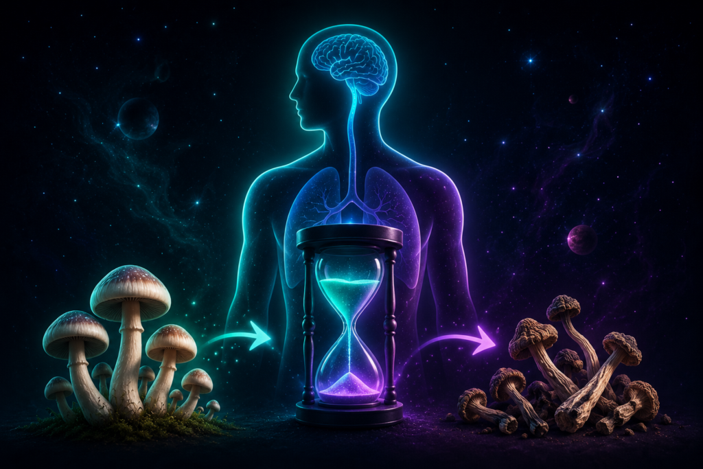 how long do shrooms stay in your system