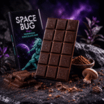 mushroom chocolate bar