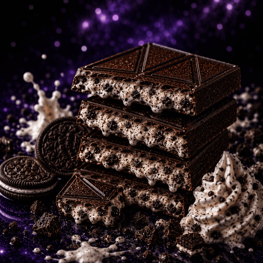 Cookies & Cream Mushroom Chocolate Bar