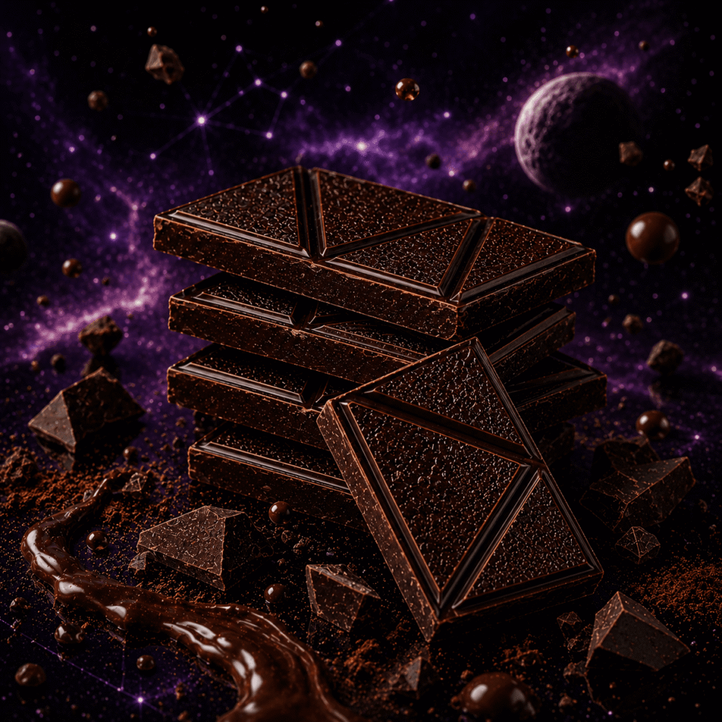 Dark Chocolate Mushroom Chocolate Bar