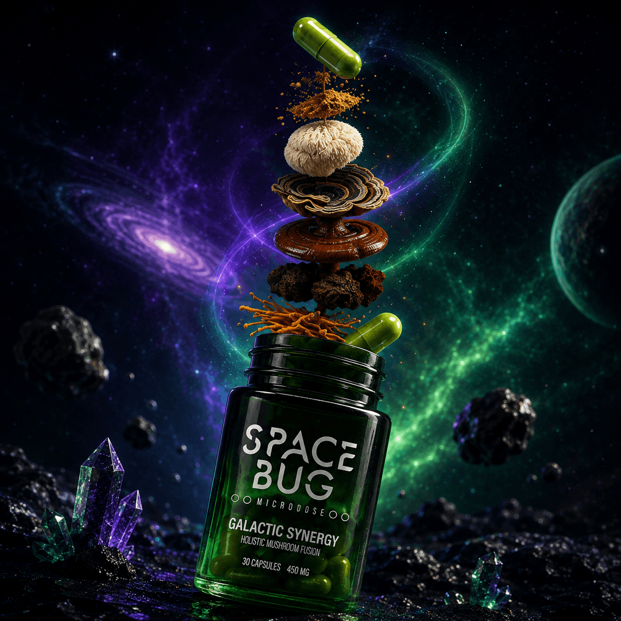 Buy magic mushrooms capsules with ShroomSpace