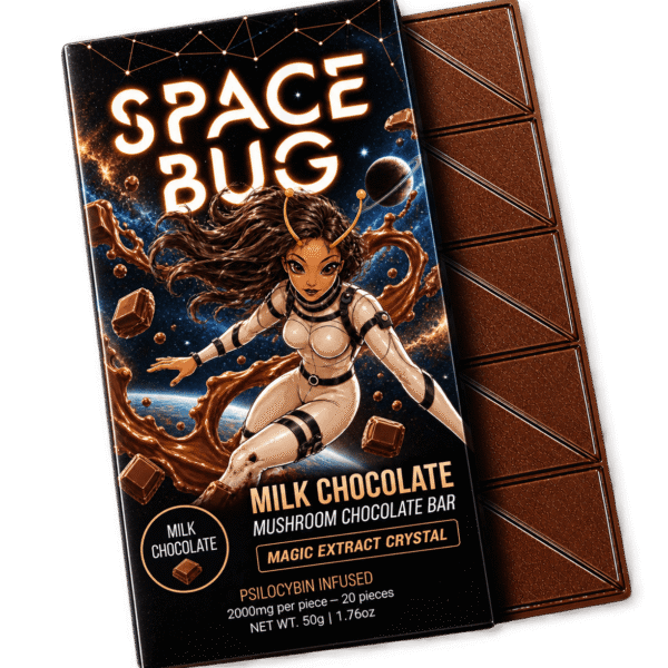 Milk Chocolate Mushroom Chocolate Bar