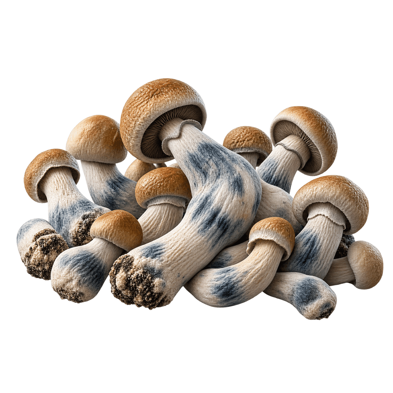 Close-up of traditionally dried Penis Envy mushroom