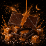Salted Caramel Mushroom Chocolate Bar